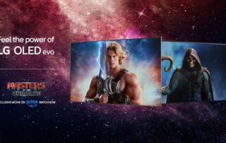 LG OLED evo AI 2026 celebra Masters of the Universe su Prime Video con una nuova modalità video e il comando vocale "A me il potere!"