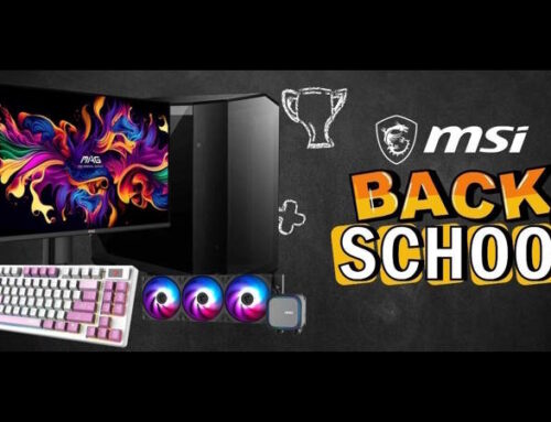 MSI lancia il Back to School su Amazon: sconti su monitor, schede video e componenti gaming