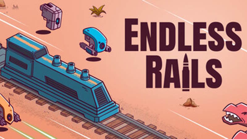 Endless Rails arriva su Steam il 30 settembre: un bullet heaven roguelite a bordo di un treno senza fine
