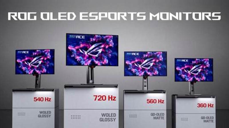 ASUS e ROG a Gamescom 2026: monitor OLED fino a 720Hz, periferiche gaming e GPU speciali