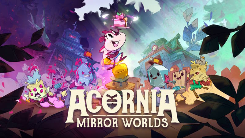 Acornia: Mirror Worlds, il nuovo action-adventure dove si combatte a colpi di dolciumi