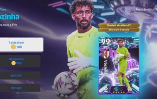 eFootball: I dettagli dell'aggiornamento del 6 agosto tra l'evento "Countdown", la leggenda a scelta e il pool speciale per Vozinha