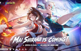 Crystal of Atlan accoglie Mai Shiranui: arriva la nuova classe Sugariff e parte la collaborazione con The King of Fighters ’98