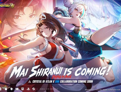Crystal of Atlan accoglie Mai Shiranui: arriva la nuova classe Sugariff e parte la collaborazione con The King of Fighters ’98