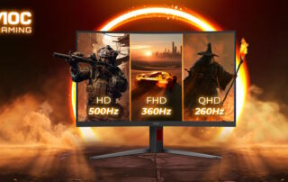 AOC GAMING CQ32G4ZA: arriva il monitor con Triple Refresh Rate, fino a 500 Hz per il gaming competitivo