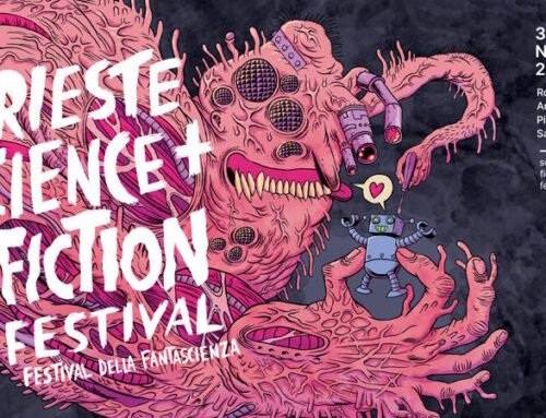 Trieste Science+Fiction Festival 2026: svelato il poster ufficiale firmato da Spugna