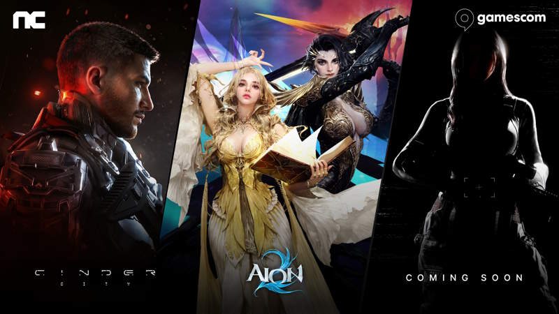 NC annuncia i tre giochi protagonisti della gamescom 2026: AION 2, CINDER CITY e Project Bonfire