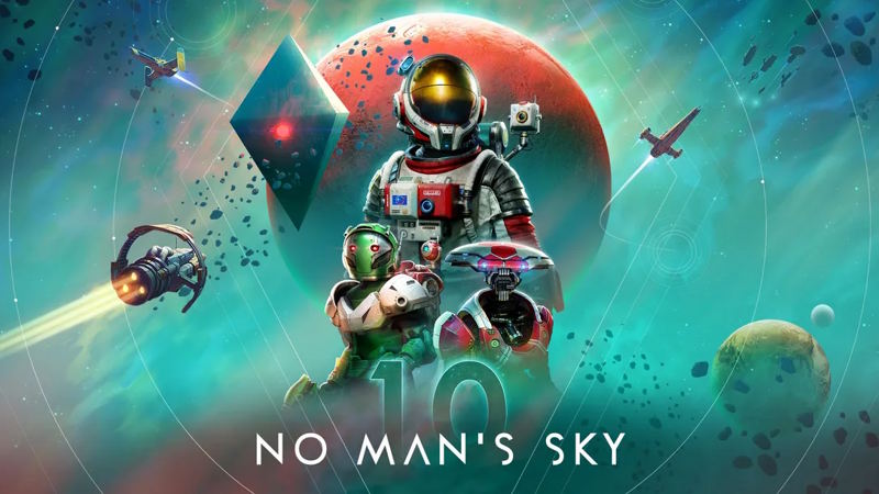 No Man’s Sky compie 10 anni: milioni di giocatori hanno esplorato meno dell’1% del suo universo