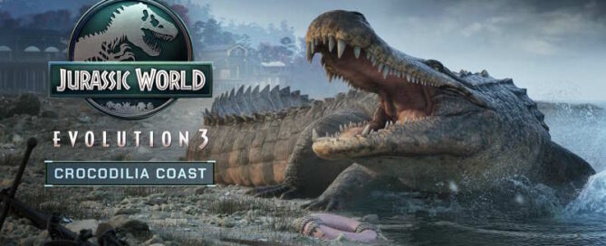 Jurassic World Evolution 3: Crocodilia Coast introduce il primo coccodrillo della serie