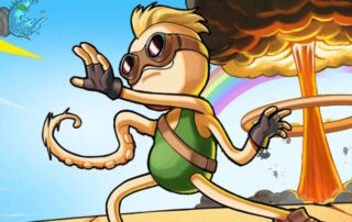 Rick and Morty incontra Vampire Survivors in Ground Zero Hero: il nuovo roguelike arriva il 20 agosto