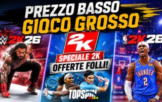 Prezzo Basso Gioco Grosso: Speciale Saldi 2K su Instant Gaming tra Card PSN/Xbox, WWE 2K26, NBA 2K26 e The Quarry