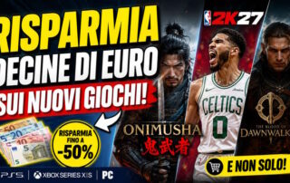 Offerte Gaming: Tornano le PSN Card Scontate, Tagli di Prezzo su NBA 2K27, Onimusha e Dawnwalker