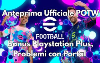 eFootball 2027: Anteprima POTW, Incompatibilità PlayStation Portal e Bonus PS Plus