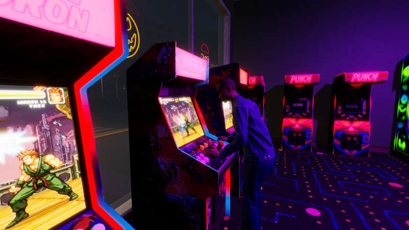 Retro Arcade Shop Simulator