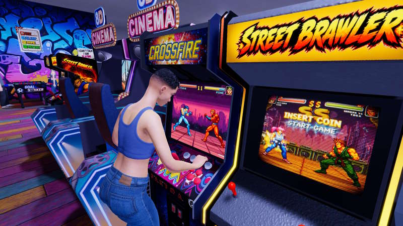 Retro Arcade Shop Simulator