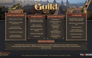 The Guild 1 Remake: Europa 1410, svelata la roadmap dell’Early Access: oltre 300.000 giocatori lo aspettano