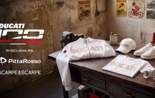 Ducati compie 100 anni e arriva ai piedi dei fan: la nuova capsule Ducati 100 è già disponibile