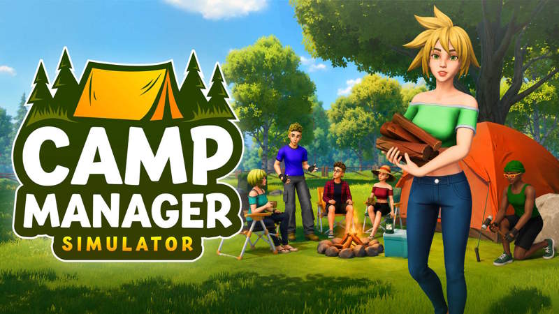 Il campeggio è una cosa da fare all’aria aperta… ma con Camp Manager Simulator lo gestisci davanti al PC