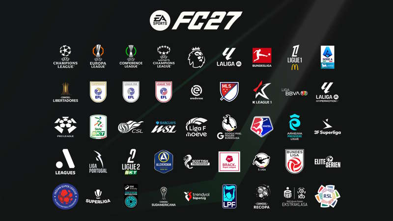 EA SPORTS FC 27 amplia il roster: tornano Liga MX e Lazio, nuovi club e stadi