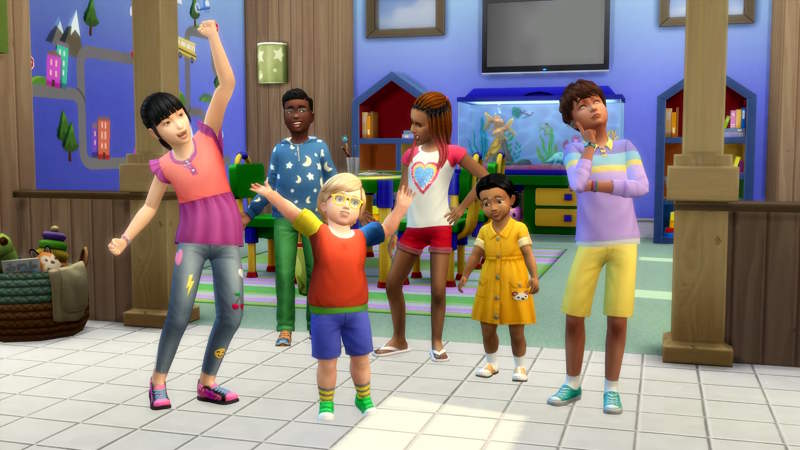 The Sims 4 si aggiorna con nuovi look e arredi per bambini e bebè