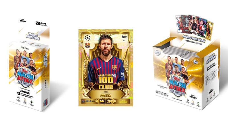 Match Attax compie 20 anni e si prepara a una nuova stagione di collezionismo