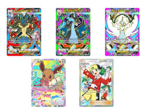 Pokémon GCC Pocket: arriva Busta Deluxe: Mega, ecco tutte le novità
