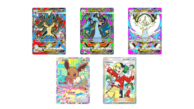 Pokémon GCC Pocket: arriva Busta Deluxe: Mega, ecco tutte le novità