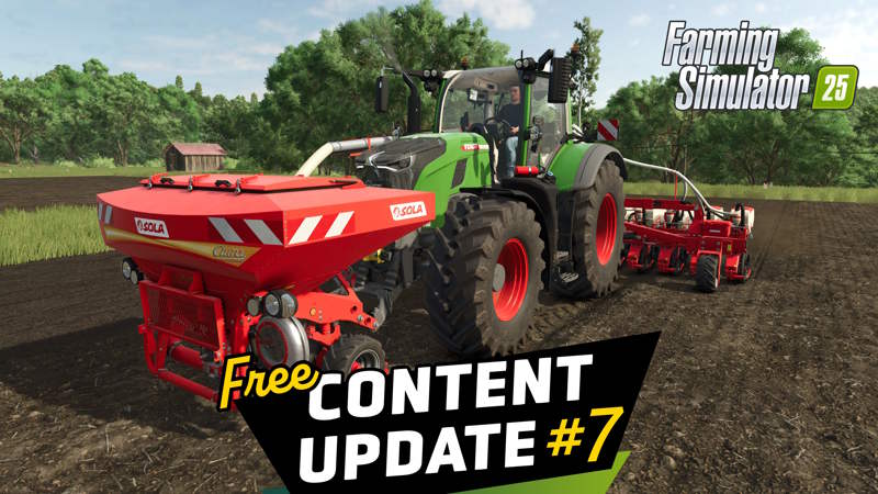 Farming Simulator 25 migliora anche la pioggia