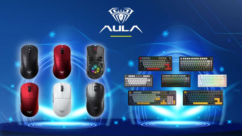 Db-Line porta AULA in Italia con la distribuzione esclusiva per mouse e tastiere gaming