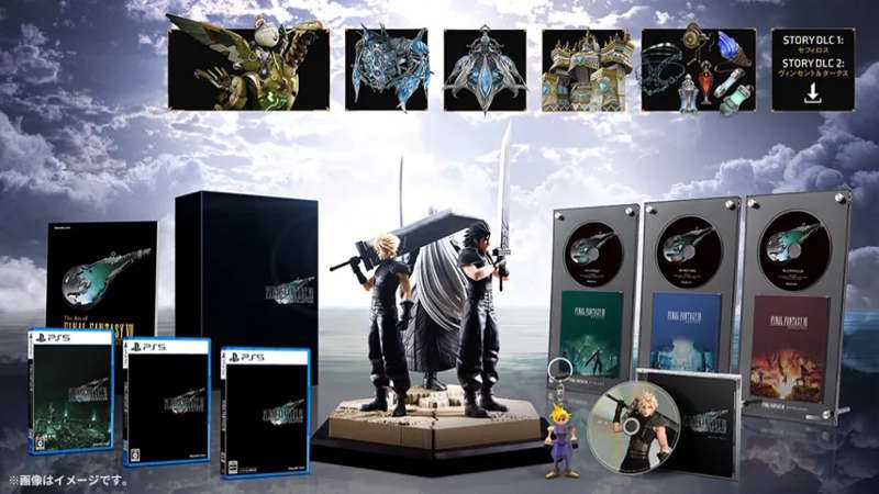 Final Fantasy 7, Square Enix esagera: arriva una Collector’s Edition da quasi 500 dollari