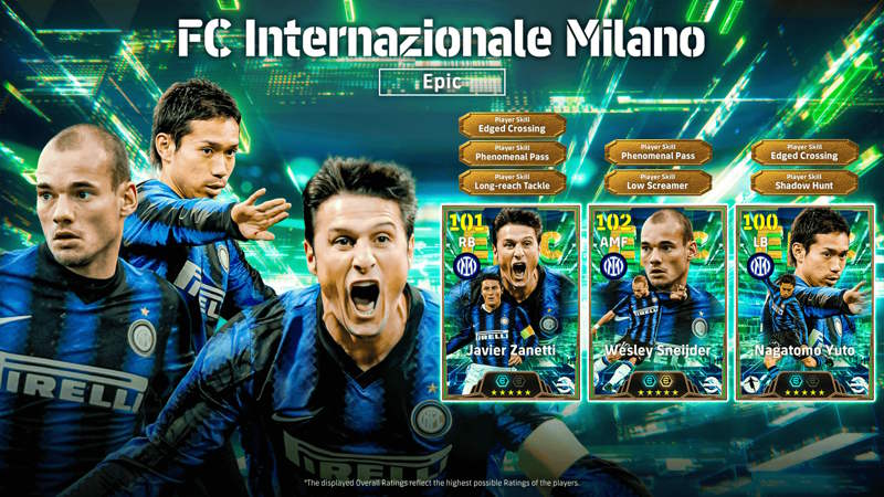 eFootball 2027: Arrivano le Nuove Icone dell'Inter con Sneijder, Zanetti e Nagatomo – Dettagli e Statistiche