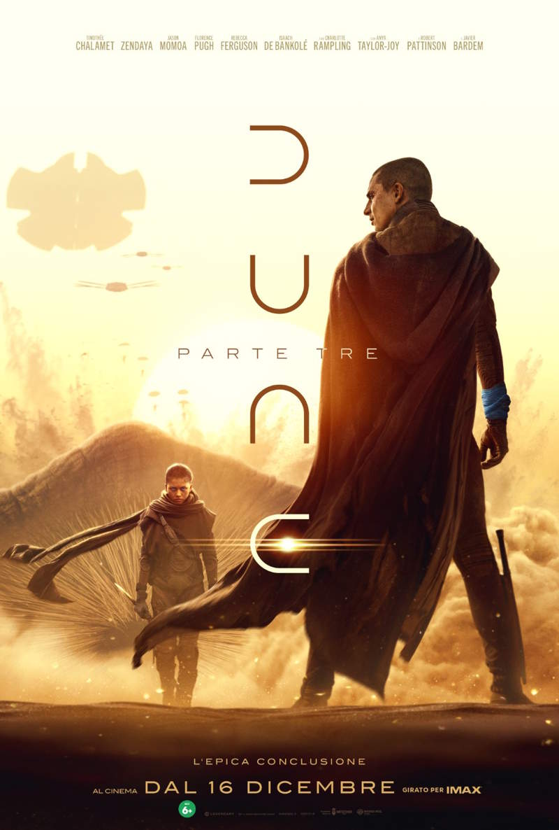 Dune - Parte Tre, arriva il trailer finale: Paul Atreides torna al cinema a dicembre