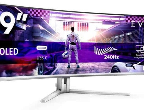 Philips Evnia 49M2C8900: super sconto sul monitor gaming QD-OLED da 49 pollici