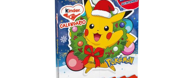 Non c’è niente di più dolce dei Calendari dell’Avvento Kinder: ci sono anche i Pokémon!