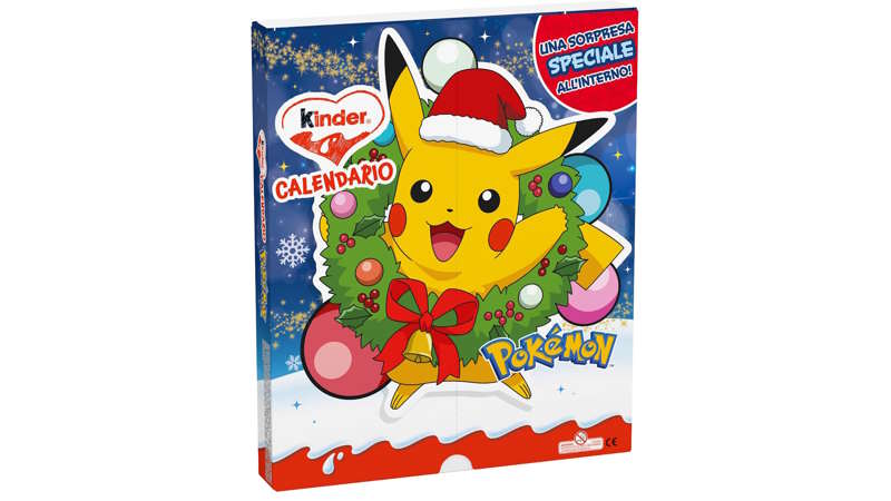 Non c’è niente di più dolce dei Calendari dell’Avvento Kinder: ci sono anche i Pokémon!