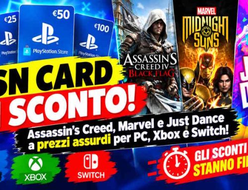 Instant Gaming, 4 offerte da non perdere: PSN Card scontate, Assassin’s Creed, Marvel e Just Dance