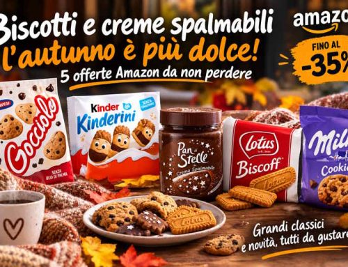 È arrivato l’autunno: biscotti e creme spalmabili diventano ancora più irresistibili! 5 offerte Amazon da non perdere