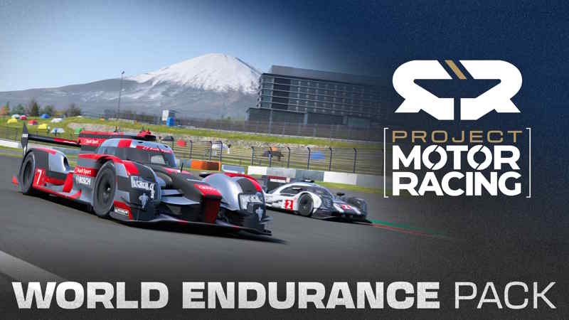 Project Motor Racing, arriva il World Endurance Pack: 11 auto da corsa e il Fuji Speedway storico!
