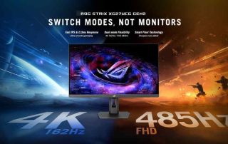 Monitor ASUS 4K da 27 pollici: fino a 485 Hz e prezzi da 249 euro, ecco i nuovi ROG Strix e TUF Gaming