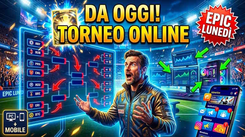 eFootball 2027, tante novità: torneo a eliminazione diretta, Epic, requisiti PC e pubblicità su Mobile