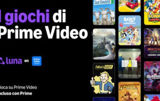 Amazon Luna: i videogiochi sbarcano su Prime Video anche in Italia