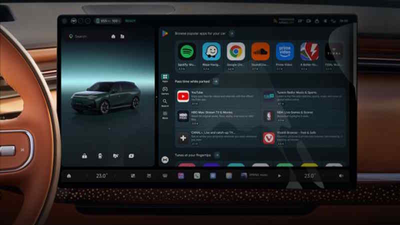 XPENG porta Google Play in auto: musica, streaming e app direttamente sul display dal 2027