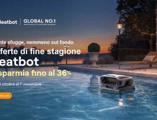 Robot piscina Beatbot in sconto fino al 36%: 6 modelli da 449 euro