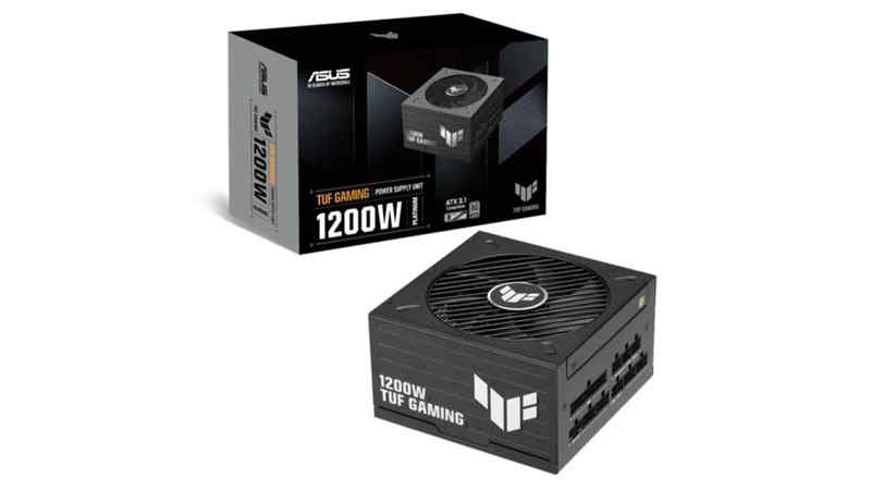 ASUS TUF Gaming Platinum: nuovi alimentatori da 850W, 1000W e 1200W con tecnologia GaN