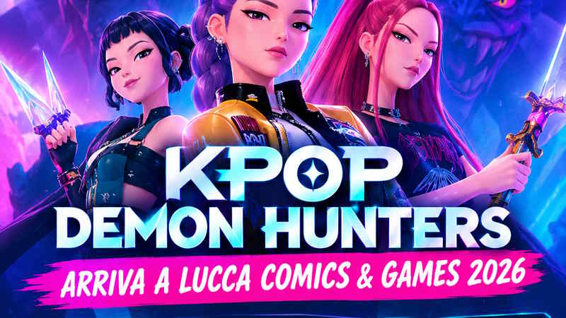 KPop Demon Hunters arriva a Lucca Comics & Games 2026: villaggio, cosplay e karaoke