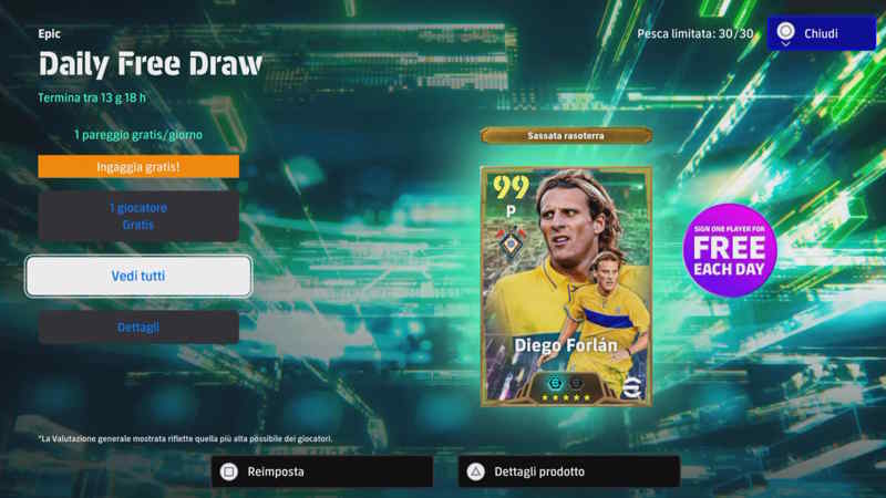 eFootball 2027, server di nuovo online: arriva Forlán Epic con la Campagna di Halloween!