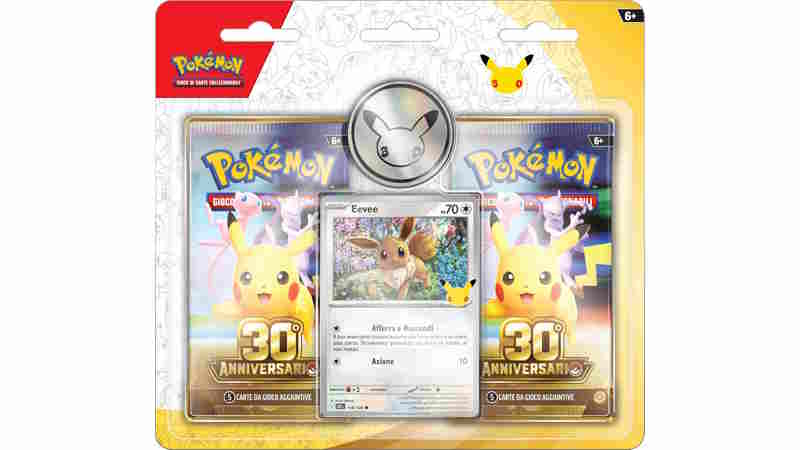 Pokémon 30° Anniversario, 5 prodotti da collezione da scoprire su Amazon: c'è anche Sylveon-ex!