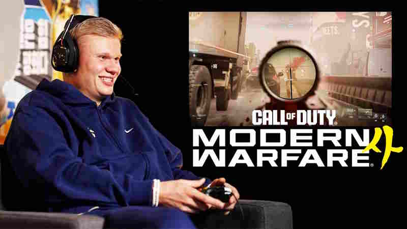 Haaland e Aitch si sfidano su Call of Duty: Modern Warfare 4, il derby di Manchester si gioca alla console