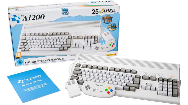 Il Commodore Amiga torna protagonista: il nuovo THEA1200 arriva a dicembre con 25 giochi e tastiera originale