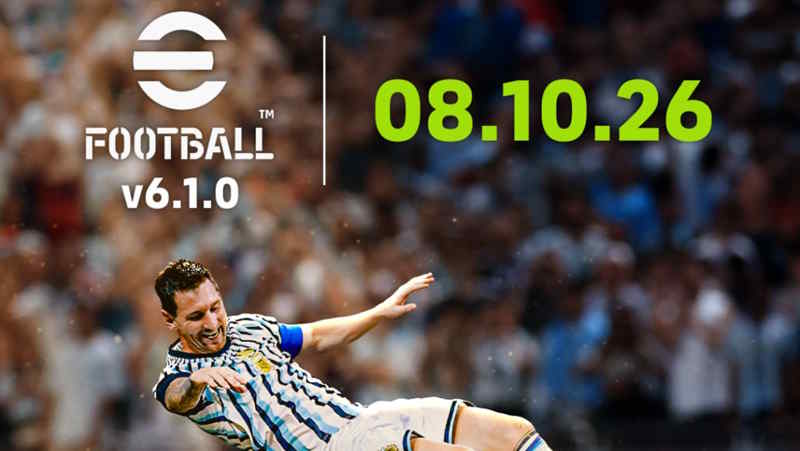 eFootball 2027: in arrivo l'Aggiornamento 6.1.0 giovedì 8 ottobre! Tutte le novità